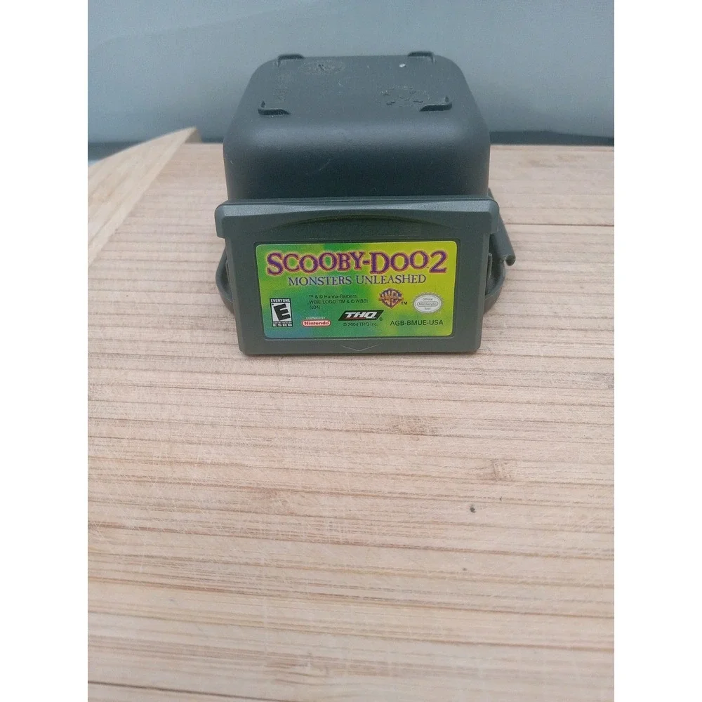 Harry Potter and the Goblet of Fire Nintendo Game Boy Advance Scooby Doo 2 Work
